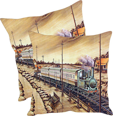 

Sleep Nature's Printed Cushions Cover(Pack of 2, 40.63 cm*40.63 cm, Multicolor)