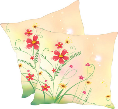 

Sleep Nature's Printed Cushions Cover(Pack of 2, 40.63 cm*40.63 cm, Multicolor)