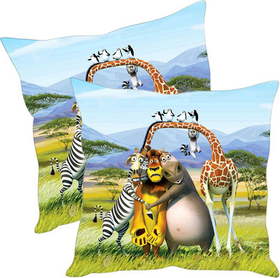 

Sleep Nature's Printed Cushions Cover(Pack of 2, 40.63 cm*40.63 cm, Multicolor)