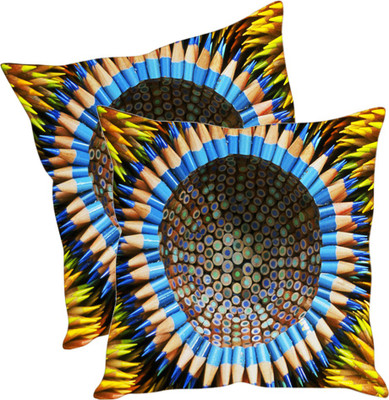 

Sleep Nature's Printed Cushions Cover(Pack of 2, 30.63 cm*30.63 cm, Multicolor)