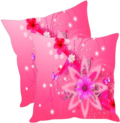 

Sleep Nature's Printed Cushions Cover(Pack of 2, 30.63 cm*30.63 cm, Multicolor)