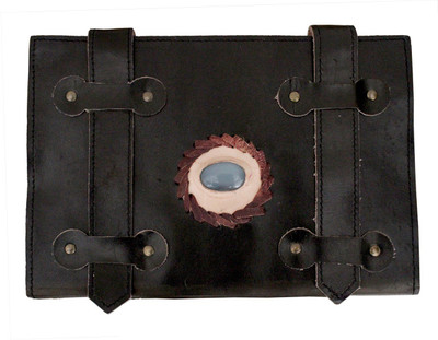 

Anshika International A5 Notebook(genuine leather notebook diary, Black)