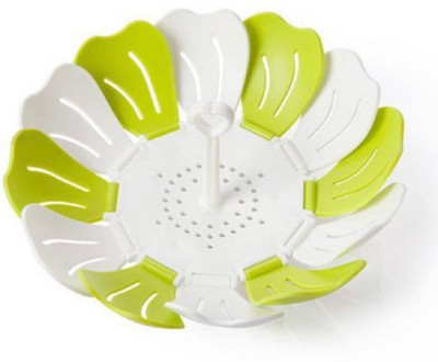 

Bruzone Self Adjustable Foldable Lotus Shape Tray A05 Plastic Fruit & Vegetable Basket(Multicolor)