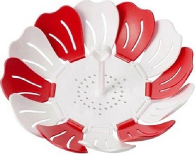 

Bruzone Self Adjustable Foldable Lotus Shape Tray A01 Plastic Fruit & Vegetable Basket(Multicolor)