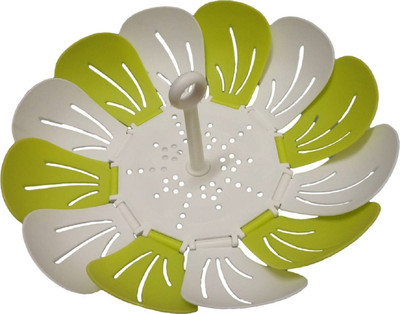 

Bruzone Lotus Shape Foldable Tray D04 Plastic, Silicone Fruit & Vegetable Basket(Multicolor)