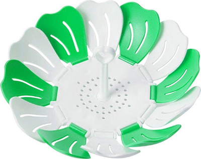 

Bruzone Lotus Shape Foldable Tray D02 Plastic, Silicone Fruit & Vegetable Basket(Multicolor)