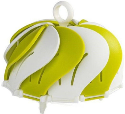 

Bruzone Lotus Shape Foldable Tray D06 Plastic, Silicone Fruit & Vegetable Basket(Multicolor)