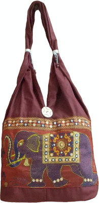

rosy Hand-held Bag(Maroon)
