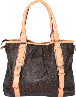 

vogice Hand-held Bag(Brown)