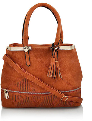 

vogice Hand-held Bag(Brown)