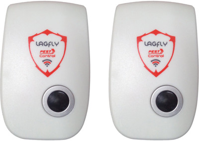 

lagfly Version 3 Electronic Pest Repeller For Mosquito, Insect, flies & Cockroach with built in small night Lamp(Pack of 2)
