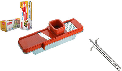 

Nestwell Magic slicer WITH Lighter Magic slicer Multicolor Kitchen Tool Set(Multicolor)