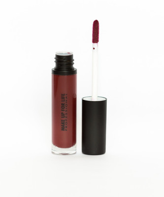 

Make up for life Professional 12 hr Liquid Lipstick(Maroon)