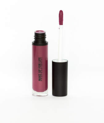 

Make up for life Professional 12 hr Liquid Lipstick(Purple)