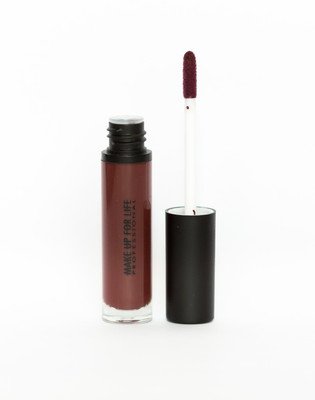 

Make up for life Professional 12 hr Liquid Lipstick(Deep plum)