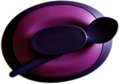 

Tupperware SERVE MATE 1 Containers Lunch Box(110 ml), Purple