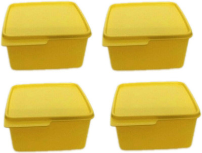 

Tupperware keep tab med yllow 4 Containers Lunch Box(1200 ml), Yellow