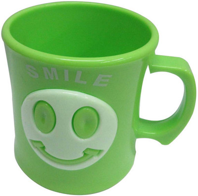 

Blue Birds USA Homeware Designer smiley printed Melamine Mug(250 ml), Multicolor