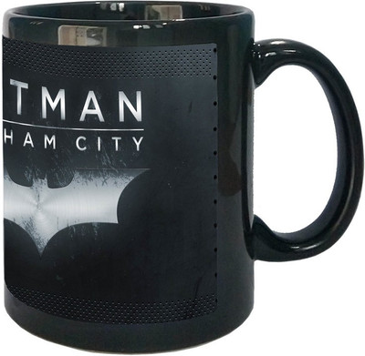 

Arkist batman logo 2 Ceramic Mug(340 ml), Multicolor