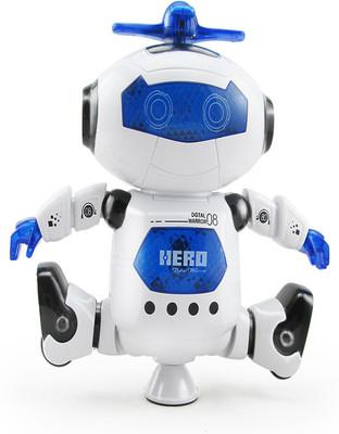 

PRESENTSALE Wonderful sound track and Dancing Robot(Black, White, Blue)