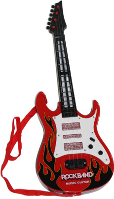 

Toys Factory Musical Rock Band Guitar for kids(Multicolor)