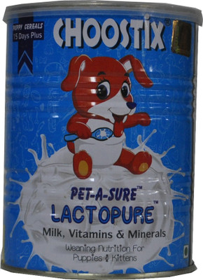 

choostix PET-A-SURE LACTOPURE MILK VITAMINS 'N' MINERALS Milk 0 kg Wet Dog Food