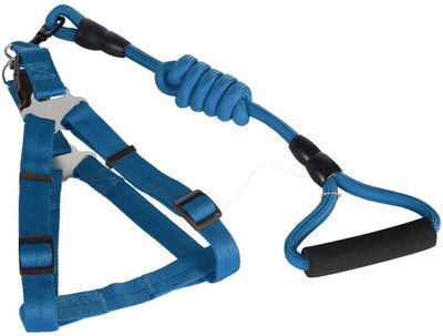 

FoodiePuppies FP_LA1 140 cm Dog Strap Leash(Blue)