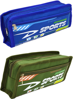 

Hrinkar Cartoon Printed Art Plastic Pencil Boxes(Set of 2, Multicolor)