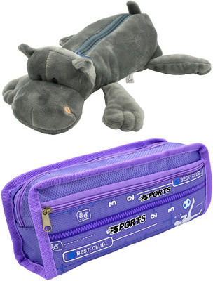 

Talesara Dog and Printed Pencil Box For Kids Boy and Girls - 2 Pcs. Combo Fancy stationary Pouch - PCMB201 Pouch(Multicolor)