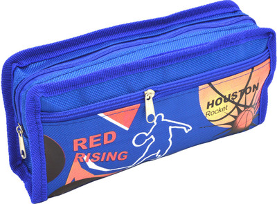 

Talesara Printed Pencil Box For Kids Boy and Girls - Fancy stationary Pouch Blue - HPUC8859-BU Pouch(Blue)