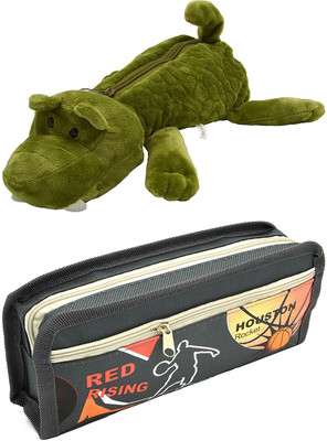 

Talesara Dog and Printed Pencil Box For Kids Boy and Girls - 2 Pcs. Combo Fancy stationary Pouch - PCMB243 Pouch(Multicolor)