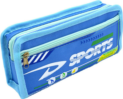 

Talesara Printed Pencil Box For Kids Boy and Girls - Fancy stationary Pouch Blue - HPUC8861-LBU Pouch(Blue)