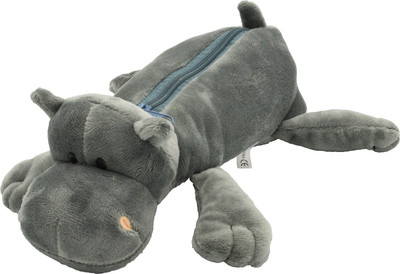 

Talesara Dog Animal Cotton Pencil Box For Kids Boy and Girls - Fancy stationary Pouch Grey - HPUC006 Pouch(Grey)