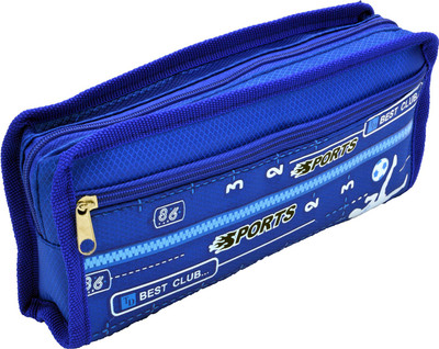 

Talesara Printed Pencil Box For Kids Boy and Girls - Fancy stationary Pouch Blue - HPUC8862-BU Pouch(Blue)