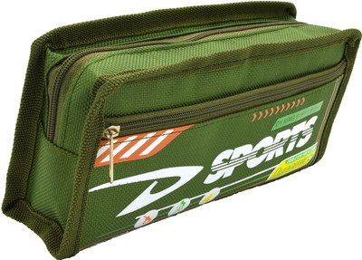 

Hrinkar Cartoon Printed Art Plastic Pencil Box(Set of 1, Green)