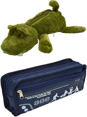 

Talesara Dog and Printed Pencil Box For Kids Boy and Girls - 2 Pcs. Combo Fancy stationary Pouch - PCMB247 Pouch(Multicolor)