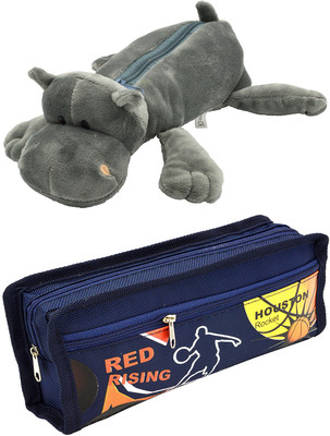 

Talesara Dog and Printed Pencil Box For Kids Boy and Girls - 2 Pcs. Combo Fancy stationary Pouch - PCMB183 Pouch(Multicolor)