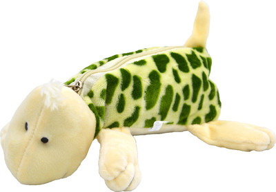 

Talesara Tortoise Animal Cotton Pencil Box For Kids Boy and Girls - Fancy stationary Pouch Green - HPUC007 Pouch(Green)