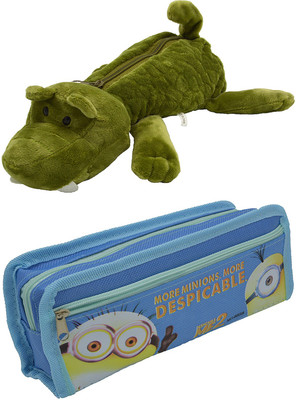 

Talesara Dog and Printed Pencil Box For Kids Boy and Girls - 2 Pcs. Combo Fancy stationary Pouch - PCMB238 Pouch(Multicolor)