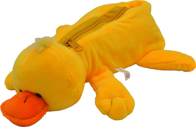

Talesara Duck Animal Cotton Pencil Box For Kids Boy and Girls - Fancy stationary Pouch Yellow - HPUC003 Pouch(Yellow)