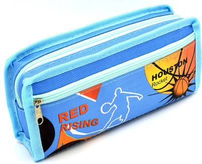 

Talesara Printed Pencil Box For Kids Boy and Girls - Fancy stationary Pouch Blue - HPUC8859-LBU Pouch(Blue)