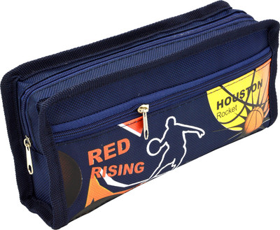 

Talesara Printed Pencil Box For Kids Boy and Girls - Fancy stationary Pouch Dark Blue - HPUC8859-DBU Pouch(Blue)
