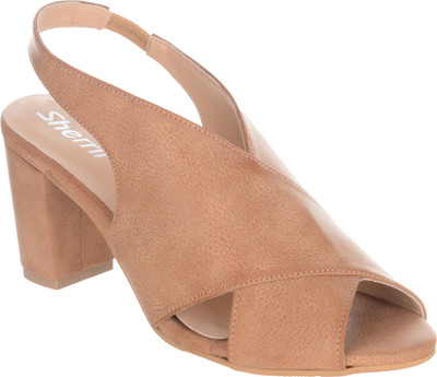 

SHERRIF SHOES Women Tan Heels