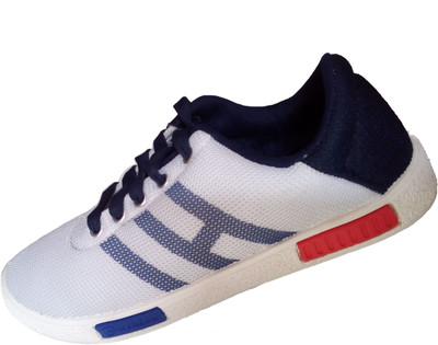 

Stylotrendz Gift for Rakshabandhan Running Shoes For Men(White, Navy blue white