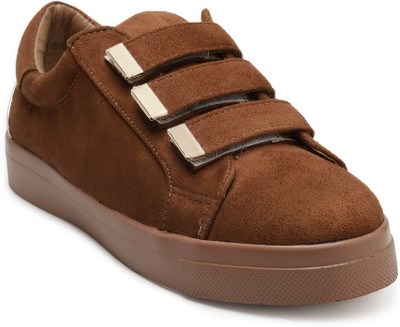 

Flat n Heels Sneakers For Women(Tan