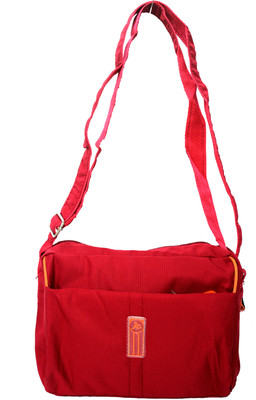 

Hydes Girls Casual Red Polyester Sling Bag