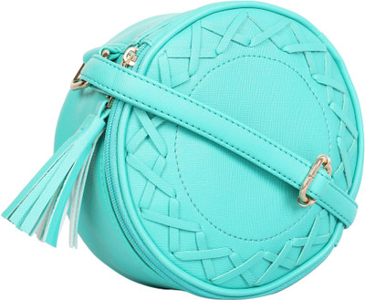 

Lychee Bags Girls Casual Green PU Sling Bag