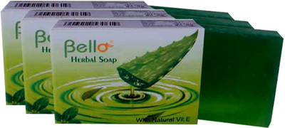 

Bello Herbal Soap pack of 3(225 g, Pack of 3)