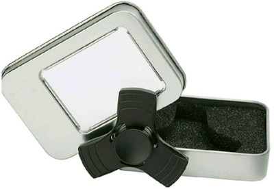 QUALITY Metal fidget Spinner Hand,(black)(Black)