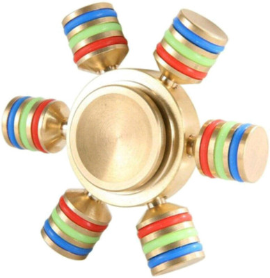 

QUALITY Ferris Wheel Glow In Dark Heavy Metal Fidget Spinner(Gold)